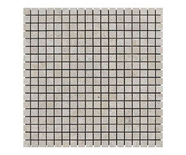 

Мозаичная плитка мрамор Victoria Beige (15x15x6 мм) Стареная/Валтованная