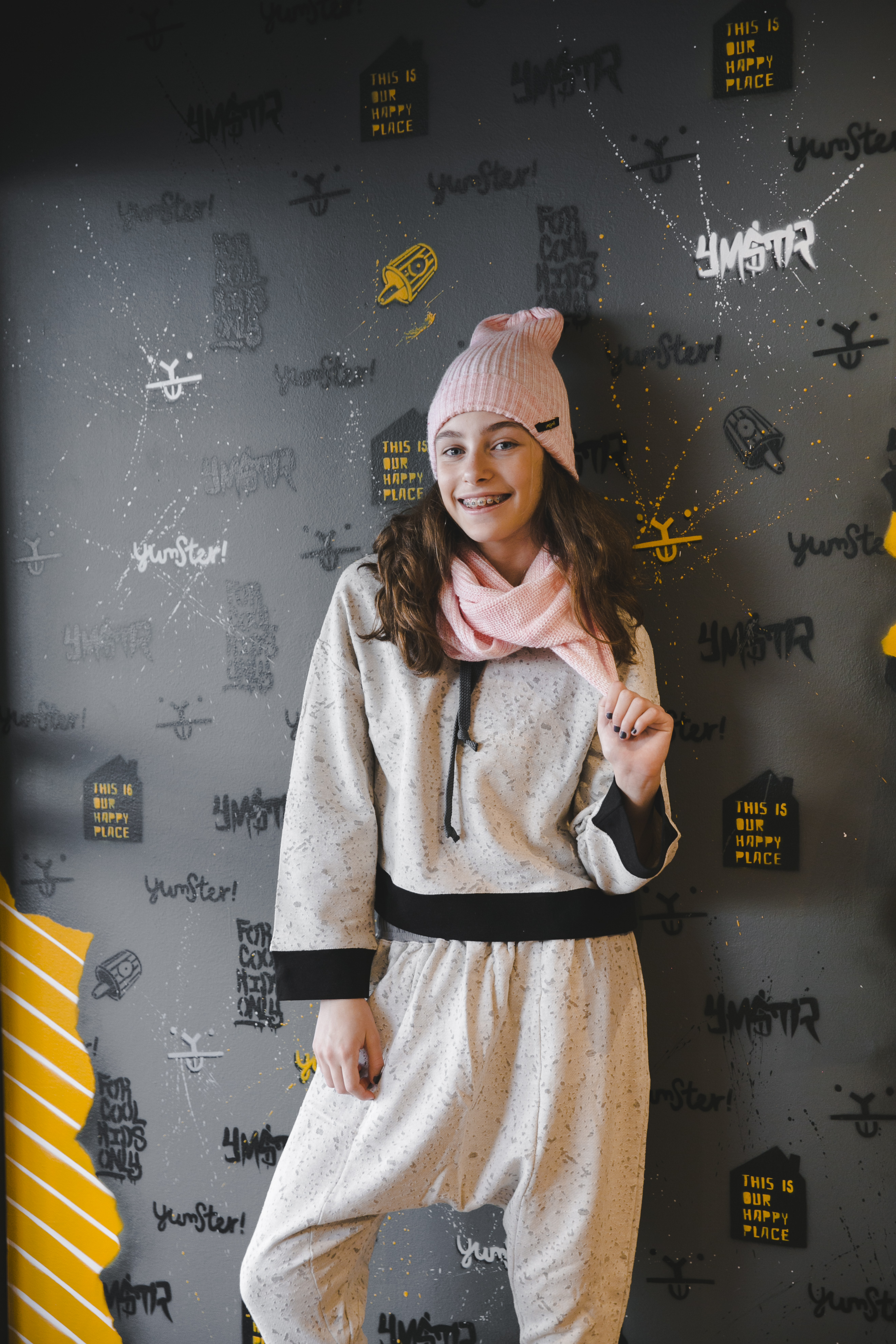 

Худи Yumster 140 см меланж