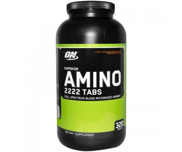 

Аминокислота Optimum Nutrition Superior Amino 2222 320 таблеток (225201)