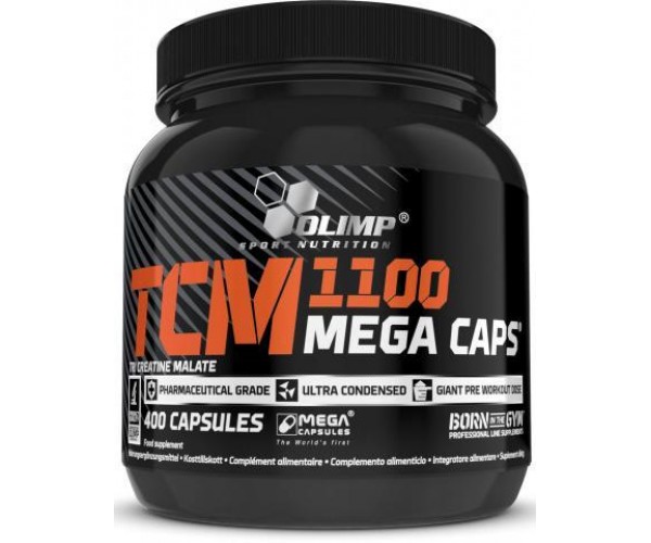 

Креатин Olimp Sport Nutrition TCM Mega Caps 1100, 400 капсул(124101)