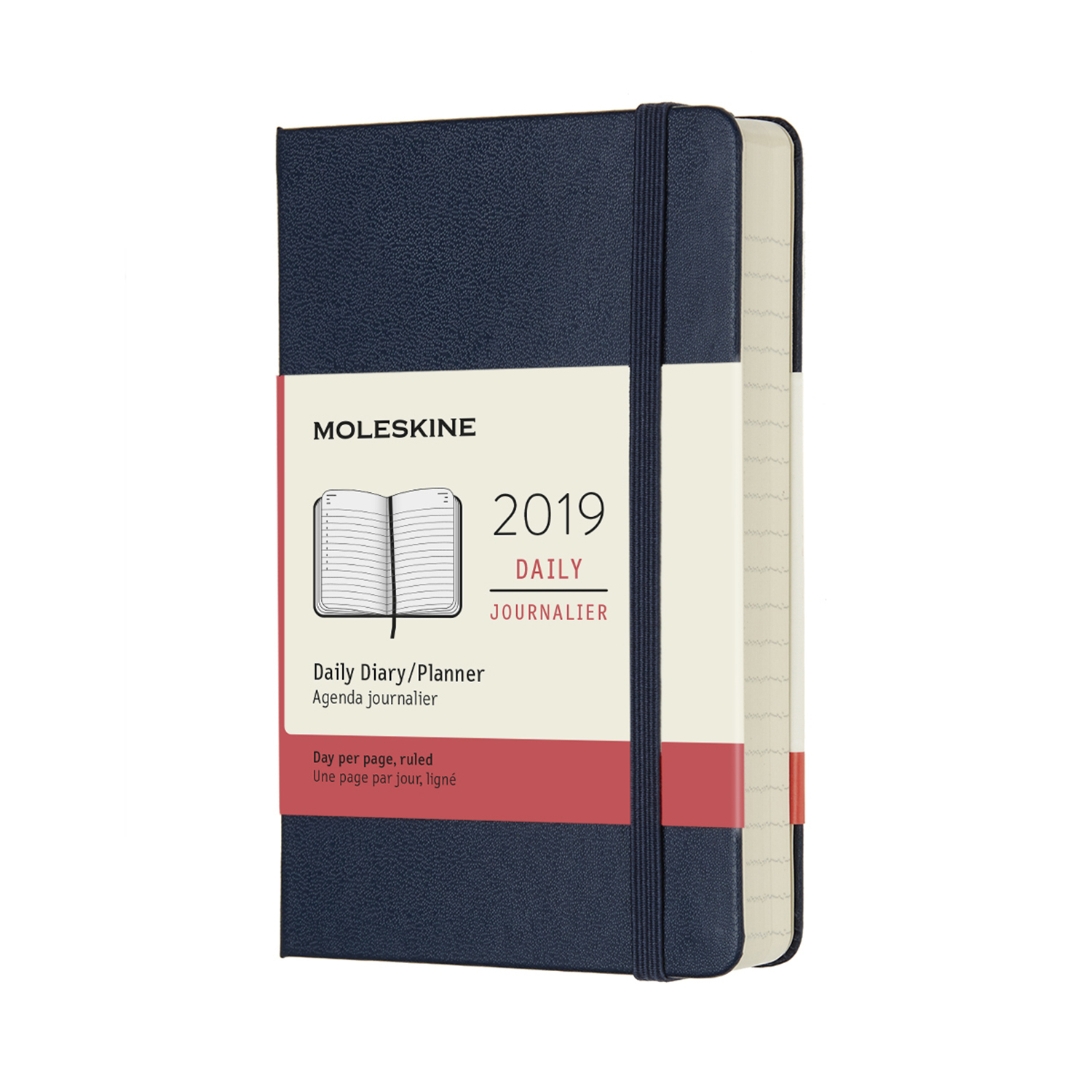 

Щоденник Moleskine 2019 кишеньковий / Сапфір (8058341715680)