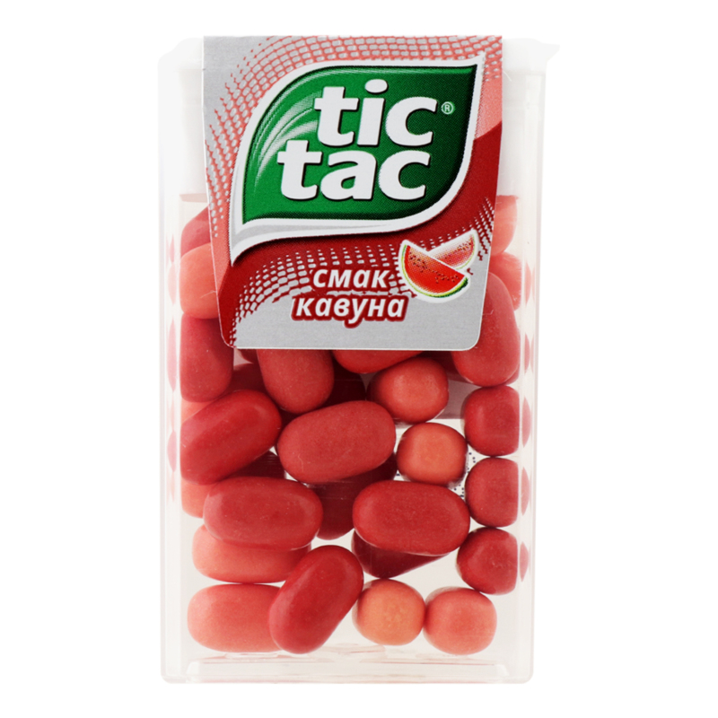 Драже Tic Tac зі смаком кавуна 16 г. (80935100) – купить в Киеве с ...