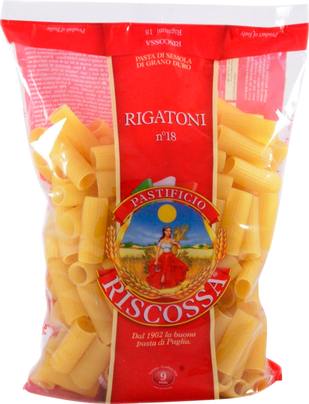Макарони Riscossa Rigatoni 500 г (8011780009185) – низькі ціни, кредит ...