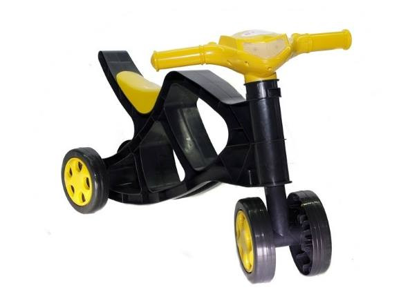 

«Минибайк» беговел Doloni Toys Жёлтый