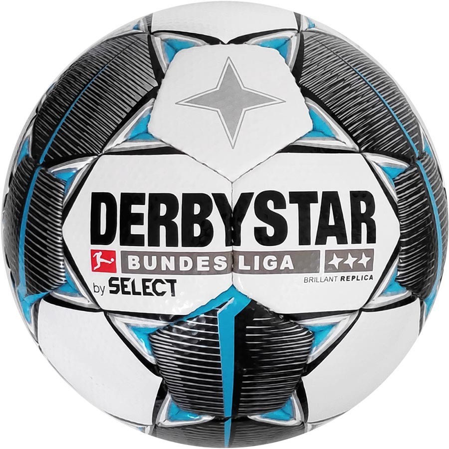 

Мяч футбольный DERBYSTAR Bundesliga Brillant Replica №5 Белый