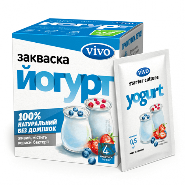 Закваска для йогурта vivo где купить в новосибирске