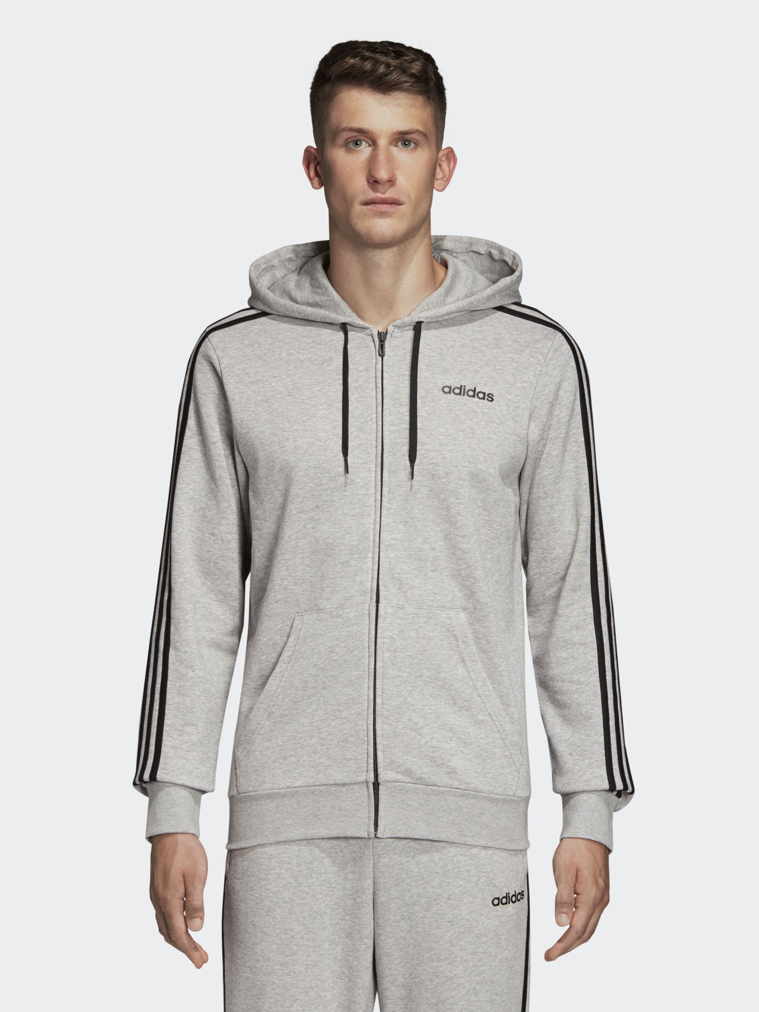

Спортивная кофта Adidas DU0473 M Mgreyh/Black