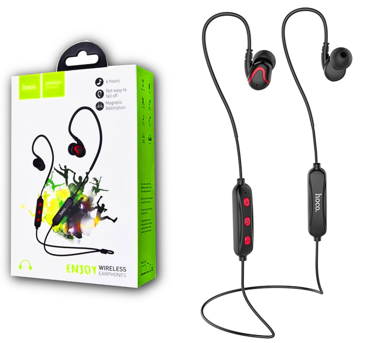 

Наушники вакуумные Bluetooth HOCO ES19. Блютуз гарнитура для смартфона