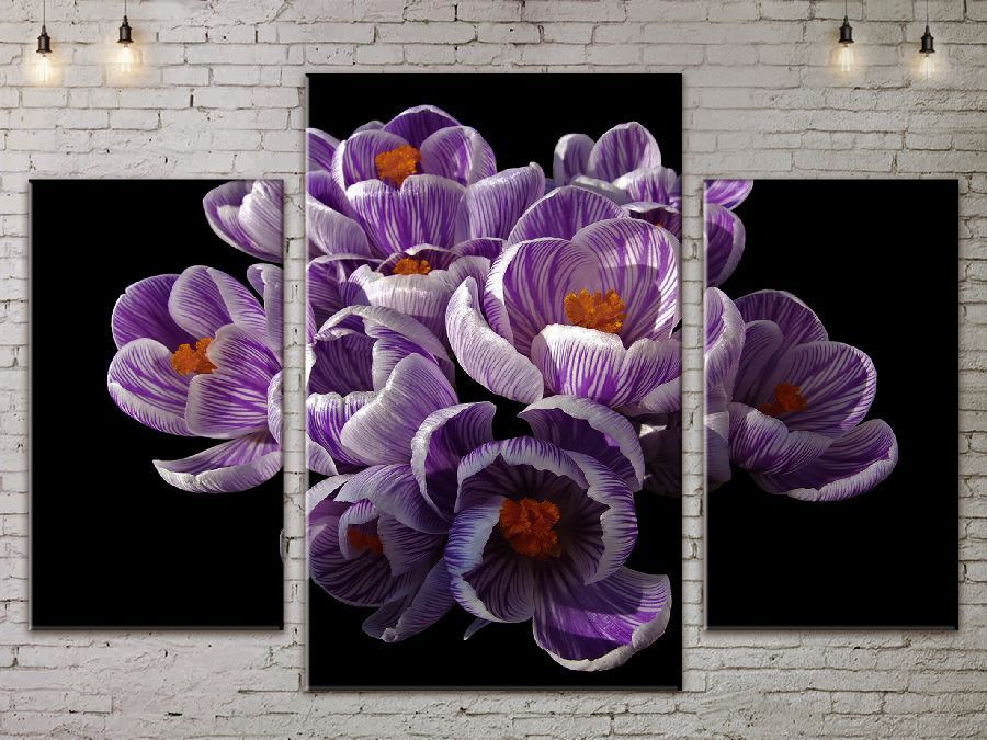 

Модульная картина ArtStar цветы ADFL0063 размер 120 х 180 см