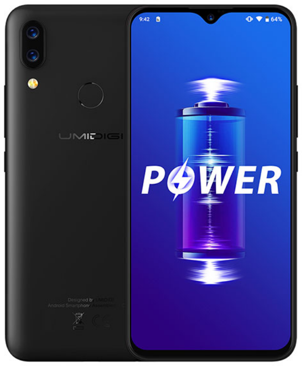 

Umidigi Power 4/64 Gb black, NFC