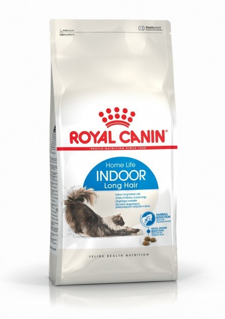 Сухой корм Royal Canin Long Hair для длинношерстных котов живущих в помещении 2 кг