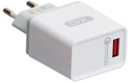 

Сетевое зарядное устройство XO L32 1USB QC3.0 White