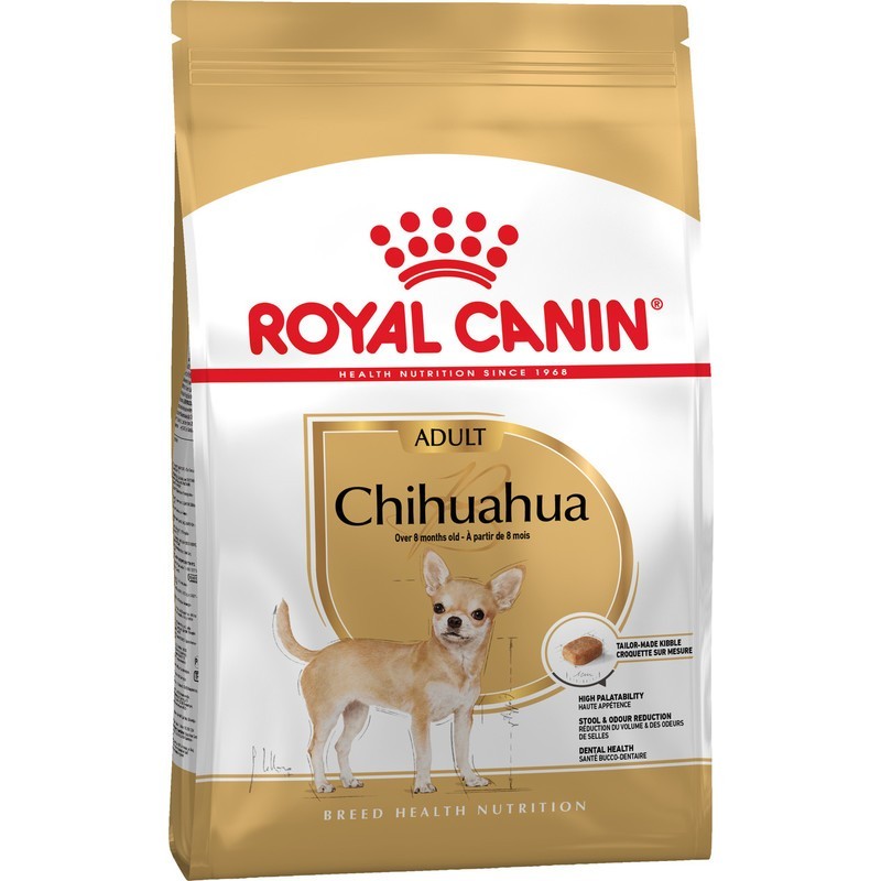 

Сухой корм Royal Canin Chihuahua Adult для взрослых собак старше 8 месяцев 1.5 кг