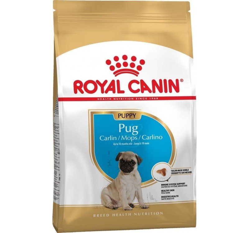 

Сухой корм Royal Canin Pug Puppy для щенков до 10 месяцев 1.5 кг