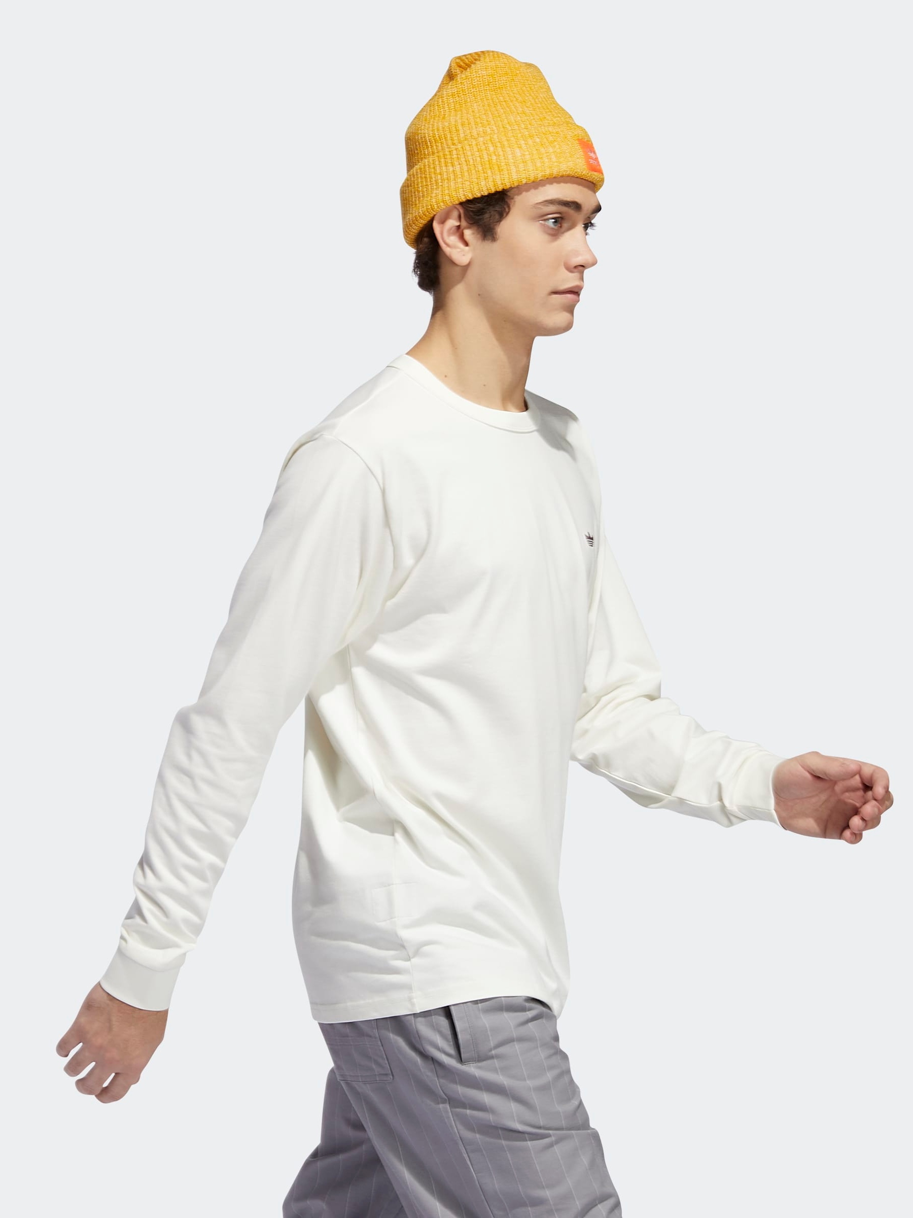 

Лонгслив Adidas GD3510 S Owhite/Minred