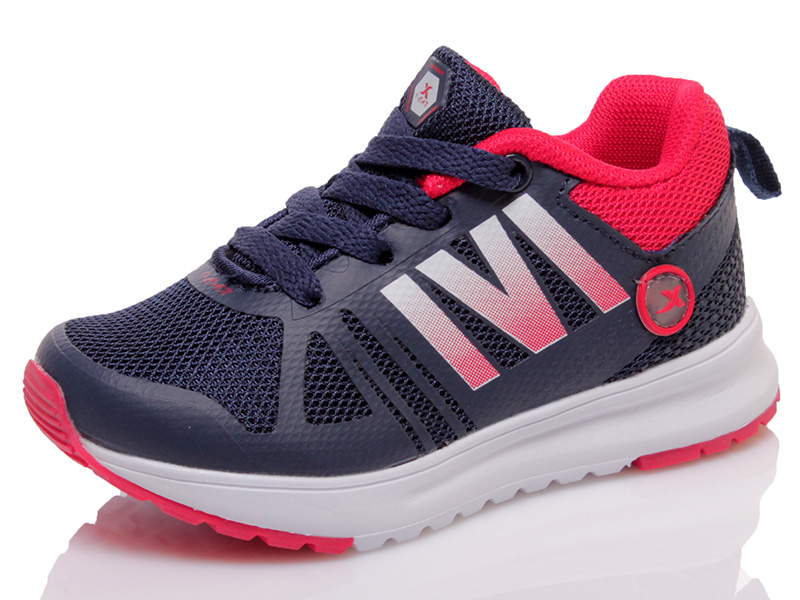 

Кроссовки Xicax 4064b1 navy red-ROZ 28 18см