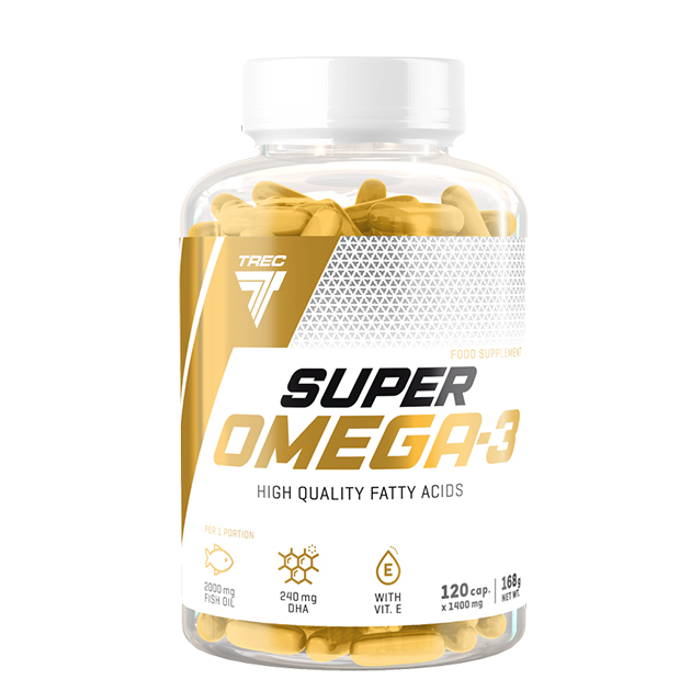 

Жирные кислоты Trec Nutrition Super Omega-3 120 капс