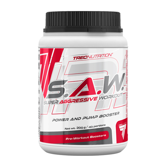 

Предтренировочный комплекс Trec Nutrition S.A.W. 200 г Дикая ягода