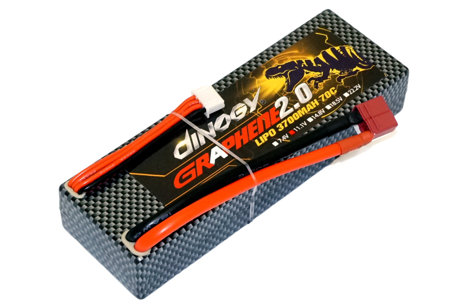 

Аккумулятор Dinogy G2.0 Li-Pol 3700 mAh 11.1V 3S 70C Hardcase T-Plug (DLC-3S3700XTF-T)
