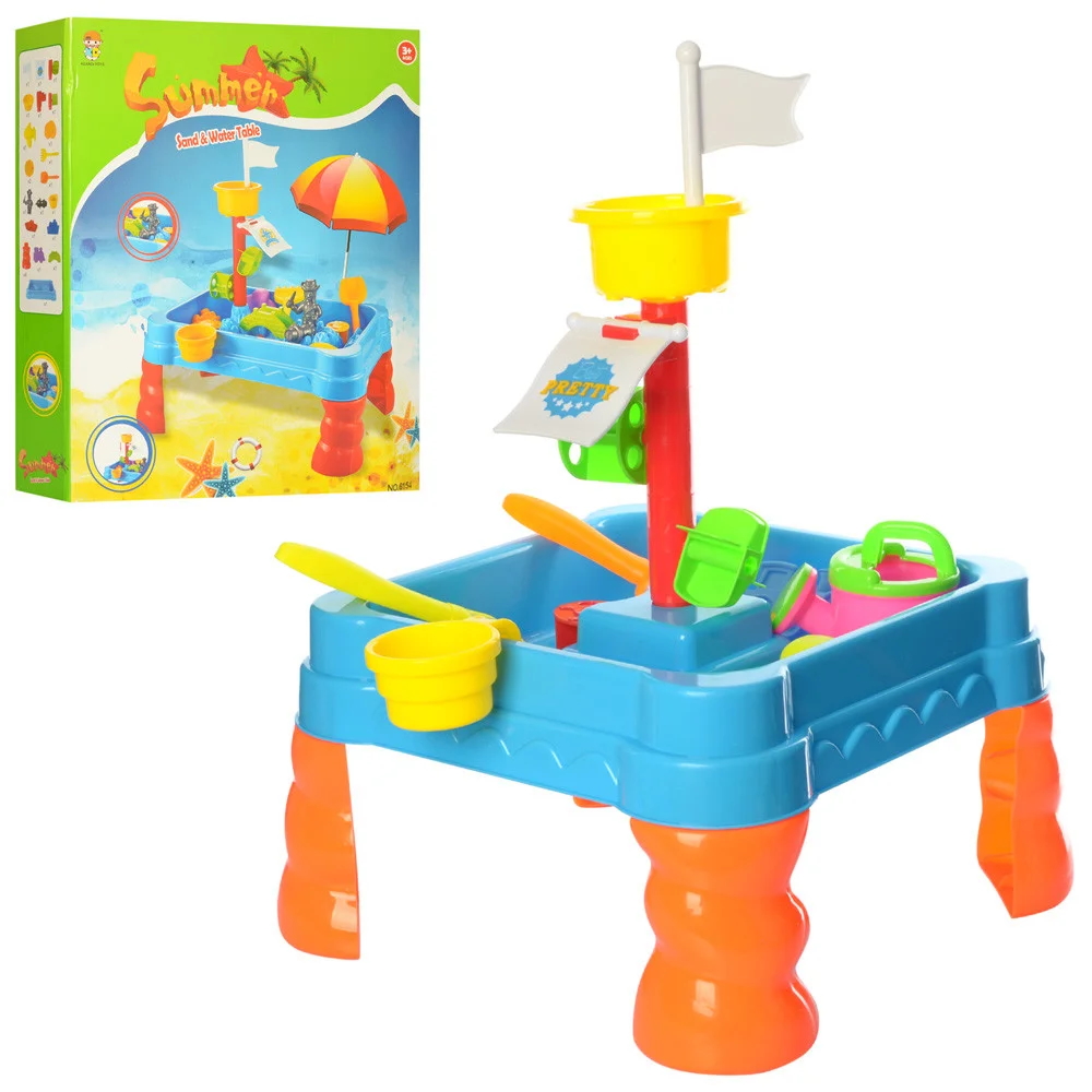

Детский игровой столик-песочница Bambi 53х39х60 см 6154