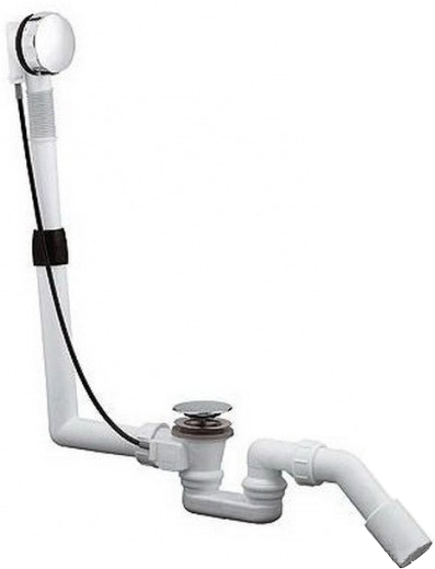

Сифон для ванны VILLEROY & BOCH U90950061 трубный 50x40/50 мм с переливом (90950461)