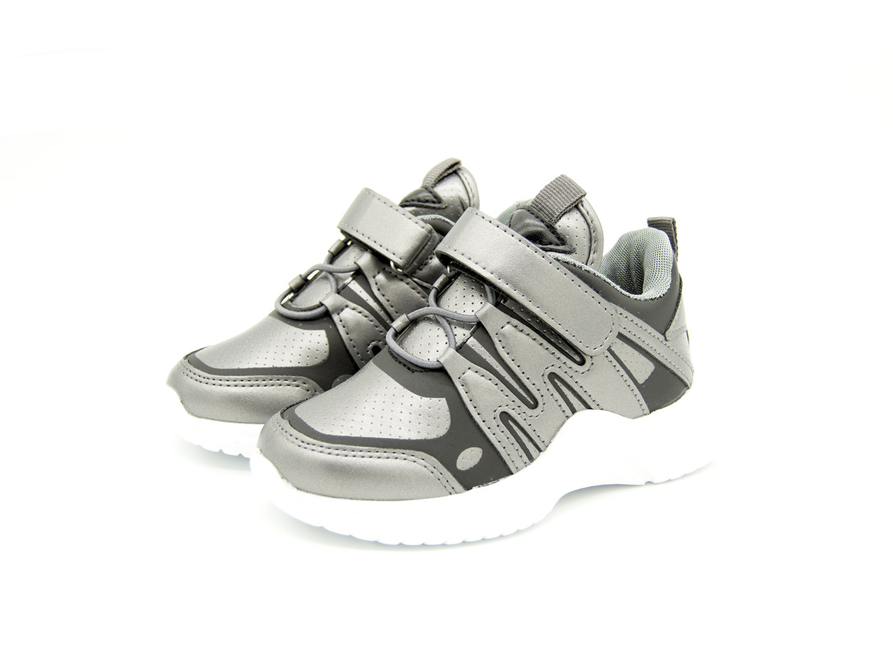 

Кроссовки No brend 33 (19,5 см) Серебристый (E8083-1 d-silver 33 (19,5 см))