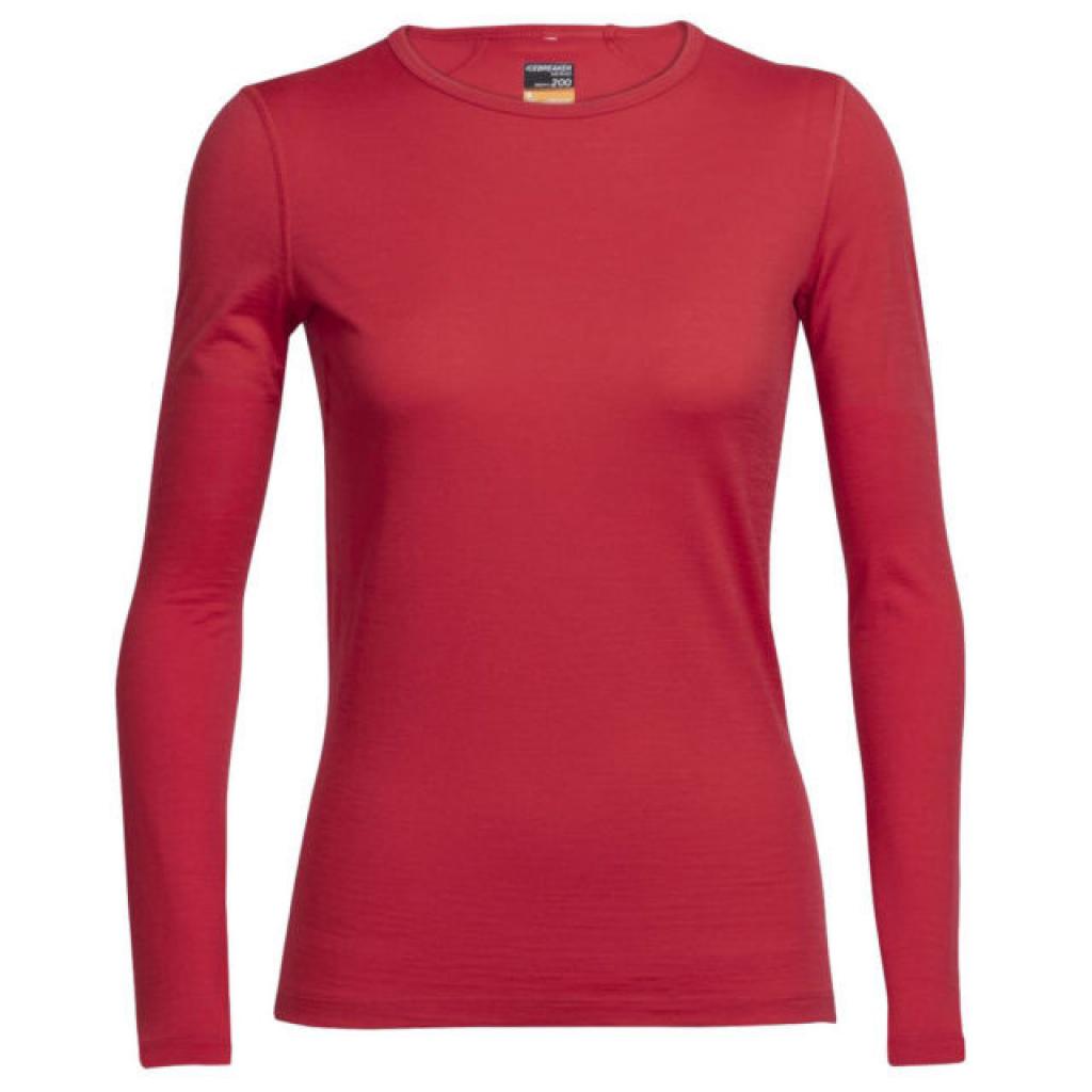

Термофутболка Icebreaker BF 200 Oasis LS Crewe WMN rocket  (100 514 605, Термофутболка Icebreaker BF 200 Oasis LS Crewe WMN rocket S (100 514 605 S)