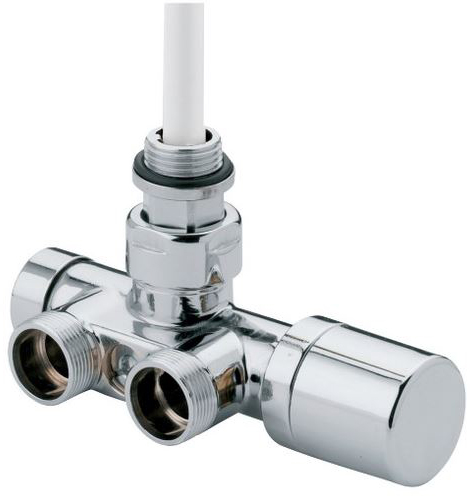 

Термостатический клапан CARLO POLETTI One-Thermo левый 1/2" 3х3/4" (V81112B50SX)