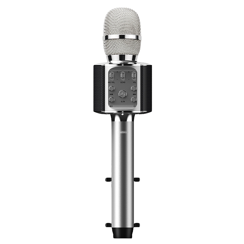 

Беспроводной Караоке Микрофон Колонка REMAX with Lights K05 5W, 1200mAh Silver
