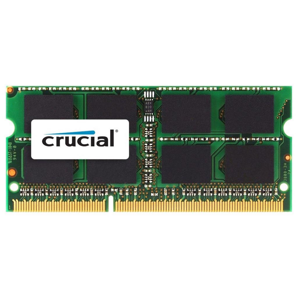 

Модуль памяти для ноутбука SoDIMM DDR3L 8GB 1600 MHz MICRON (CT8G3S160BM)