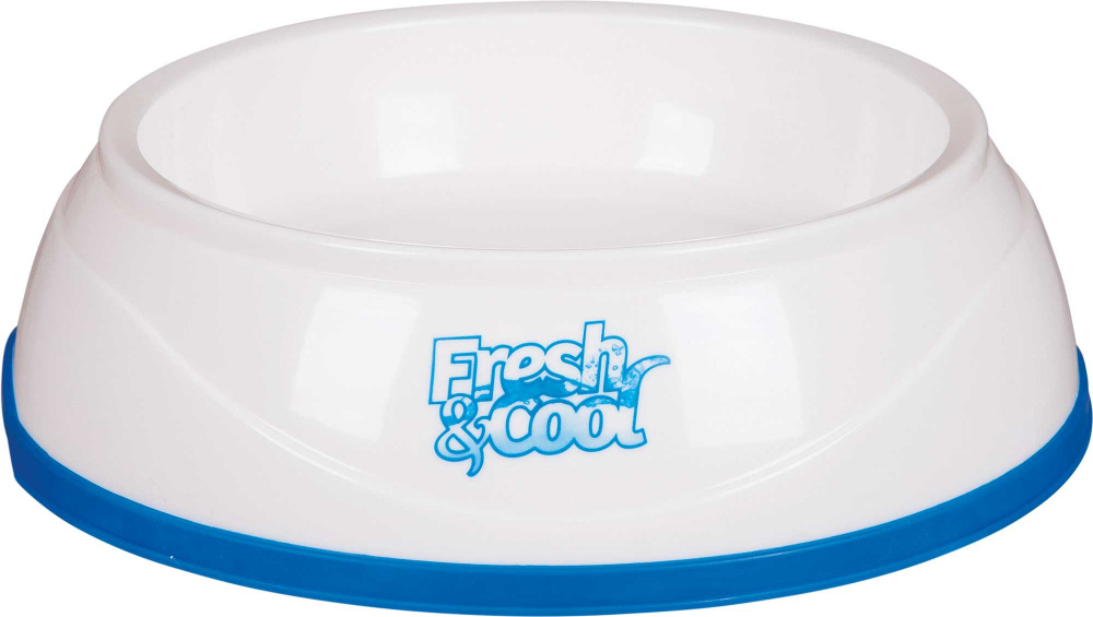 

Миска пластиковая "Fresh & Cool" Trixie для собак 1л х 20см белая (TX-24959)