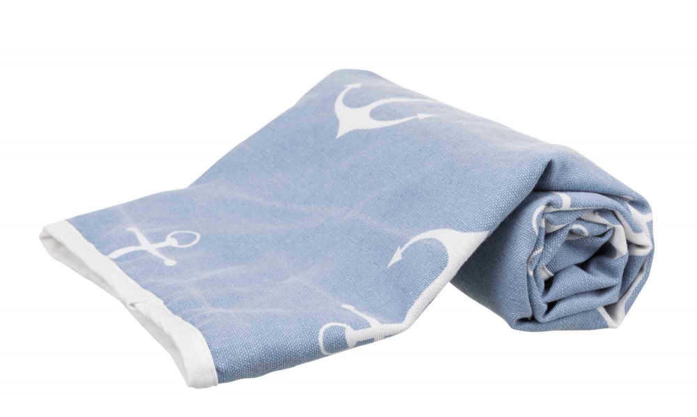 

Лежак матрац Anchor Trixie 100см х 70см синий с белым (TX-37102)