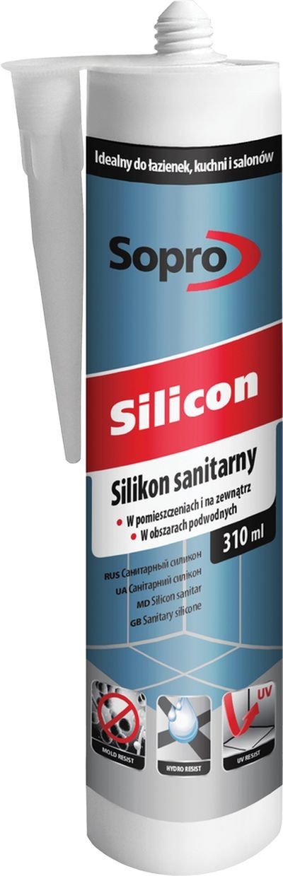 

Силиконовый герметик 062 (жасмін, 28) Sopro Silicon 310 мл