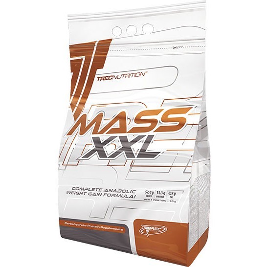 

Гейнер TREC nutrition MASS XXL 4800 грамм Карамель ваниль (335028-3)