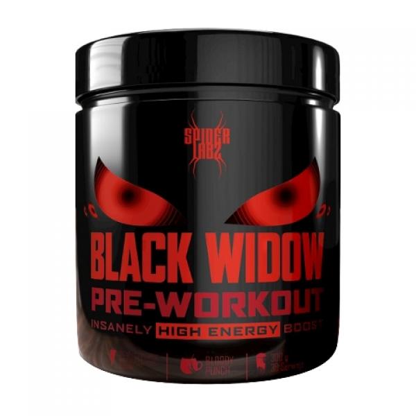 

Предтренировочный комплекс Spider Labz Black Widow 300 грамм Кровавый удар (334721-3)