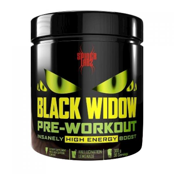 

Предтренировочный комплекс Spider Labz Black Widow 300 грамм Лимонад (334721-2)