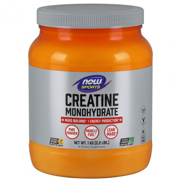 

Креатин NOW Creatine Monohydrate 1000 грамм Без вкуса (334651)