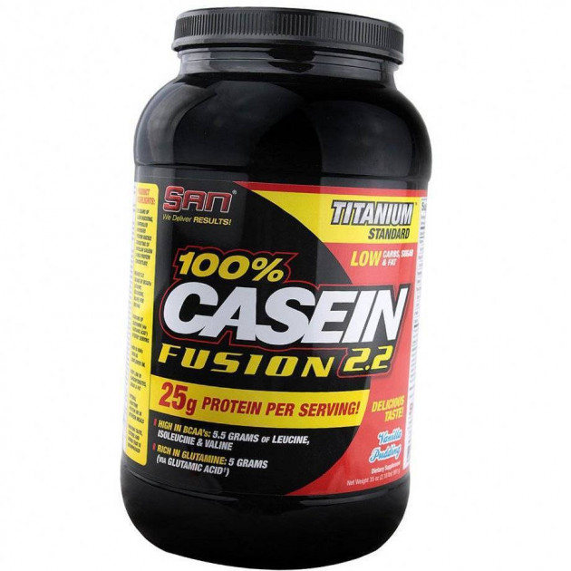 

Протеин SAN 100% Casein Fusion 1008 грамм Ваниль (335276-2)