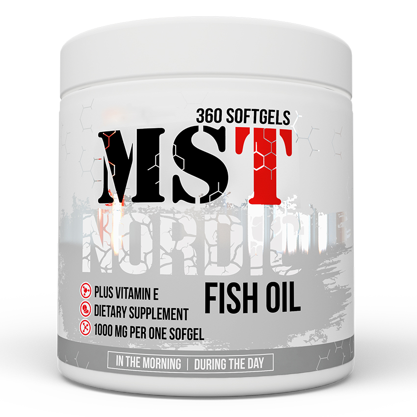 

Рыбий жир MST Nutrition Nordic Fish Oil (360 кап) (334194)
