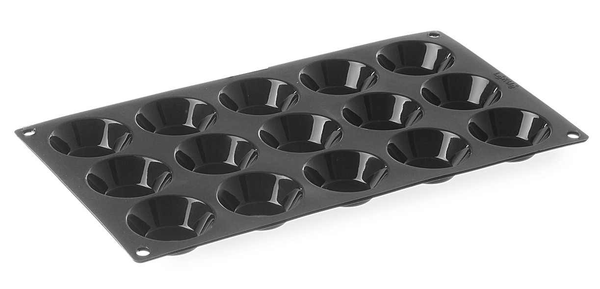 

Форма силиконовая Tartalette Ø50x(h)17 мм 15 яч Hendi 676509