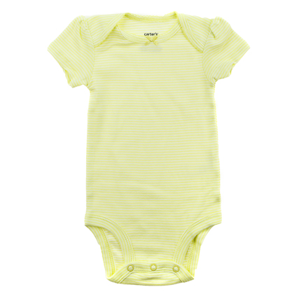 

Боди короткий рукав Carters 62 см желтый 24890