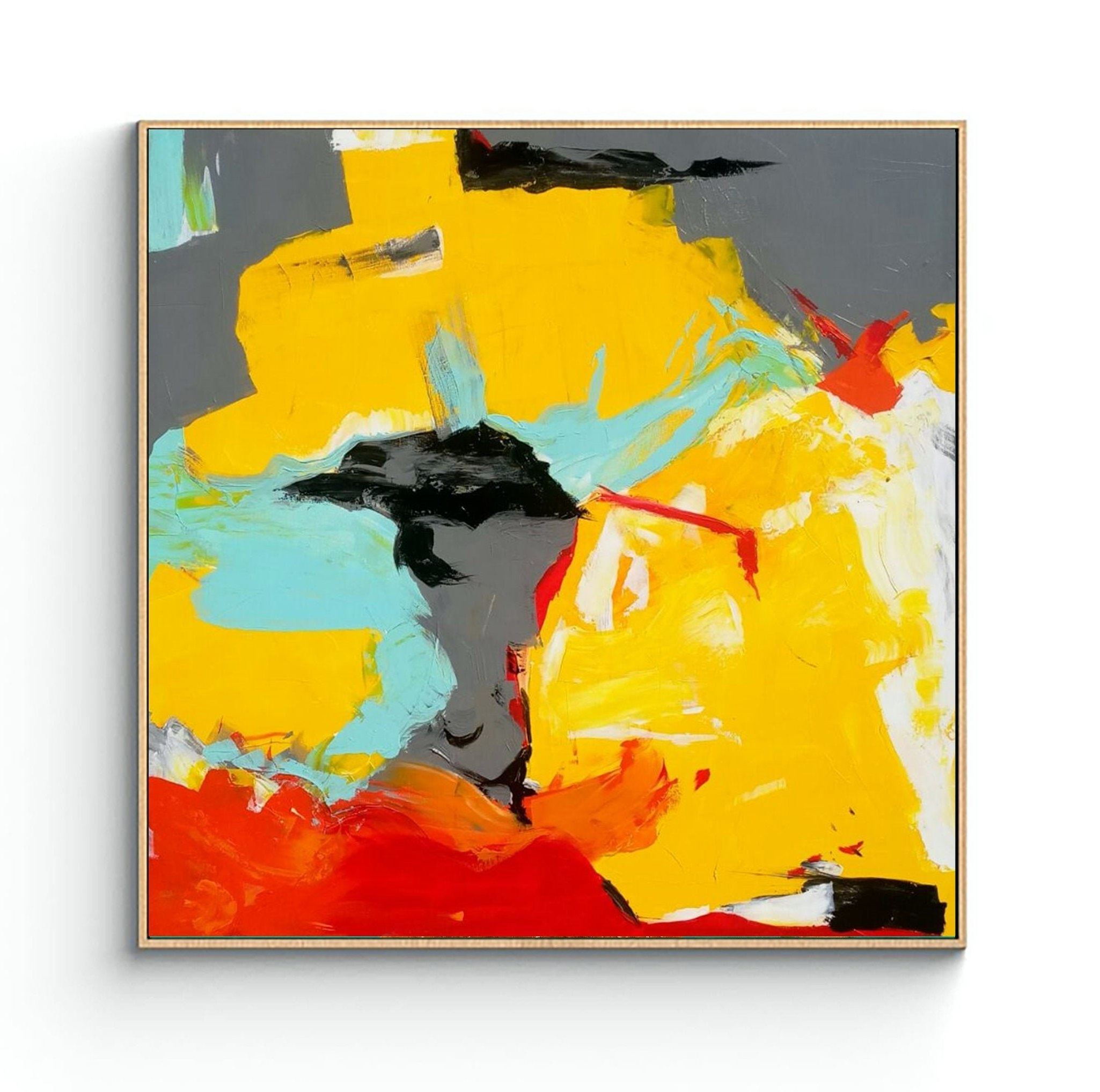 

Картина абстракция абстракция ArtSale RA0050 размер 100 х 100 см