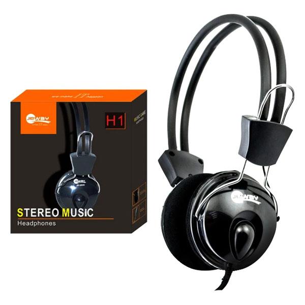 

Игровые наушники Jeway H1 с микрофоном проводные Black (JH1)