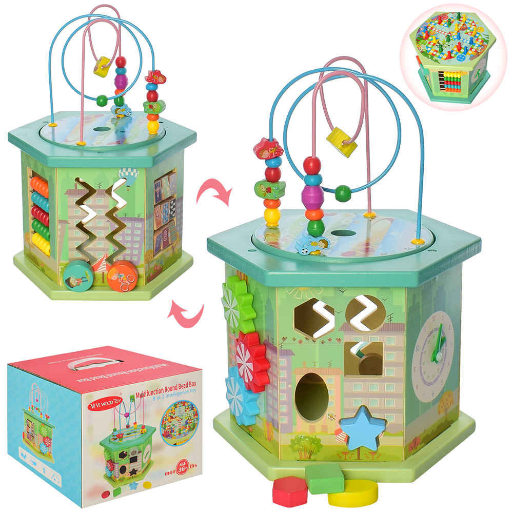

Деревянный развивающий центр MD 2267 Vi Vi Wood toy