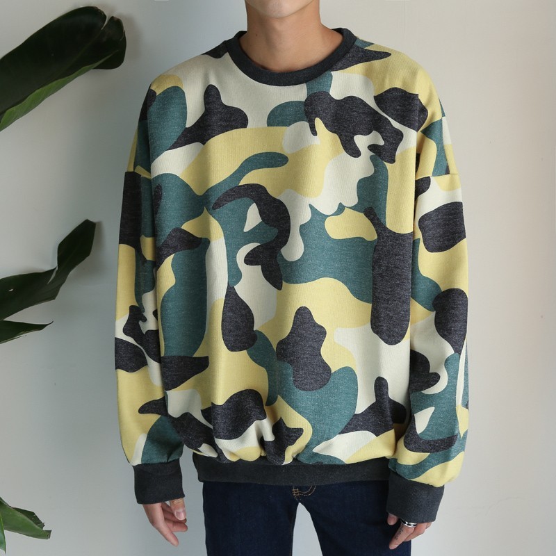 

Мужской свитшот Camouflage mts0234i L камуфляж