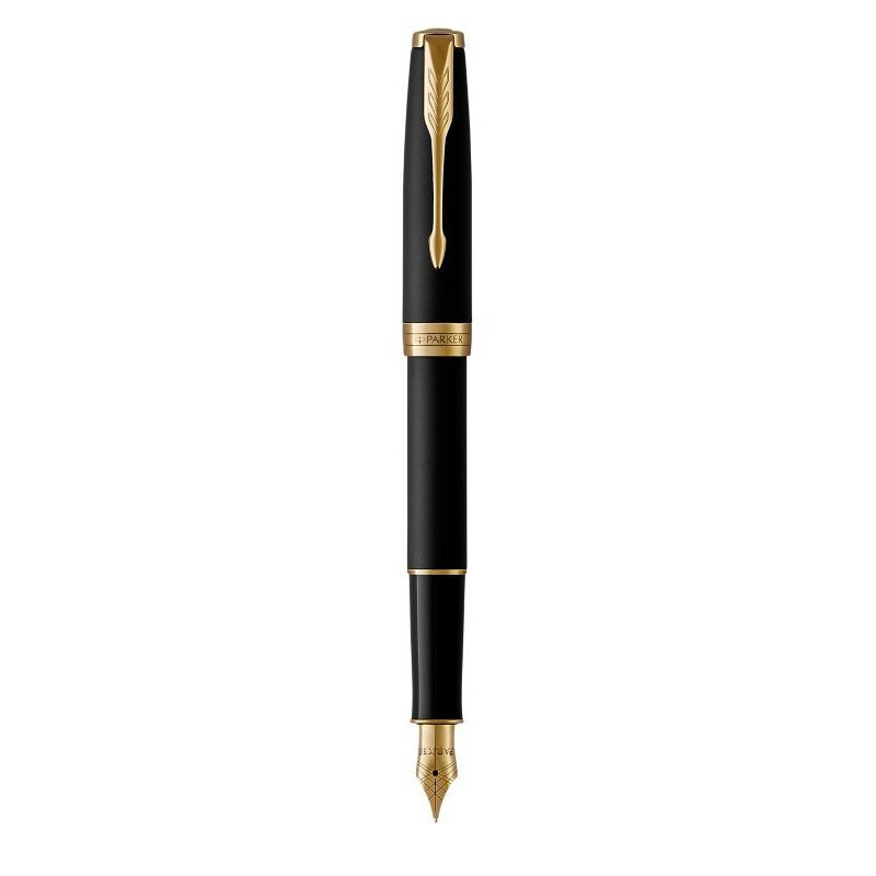 

Перьевая ручка Parker SONNET 17 Matte Black Lacquer GT FP F 84 811