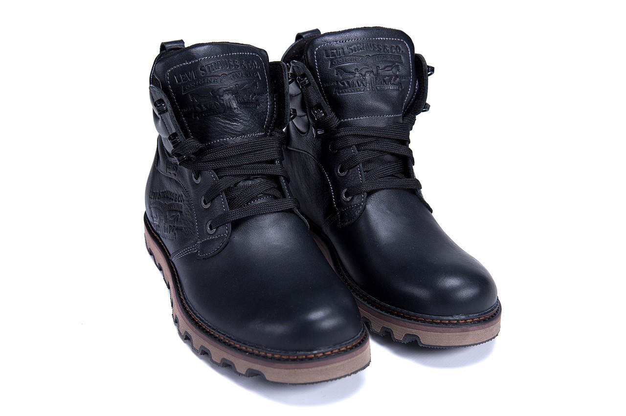 Мужские зимние ботинки Levis Stage 1 Black Night Black P. 43 – в ...