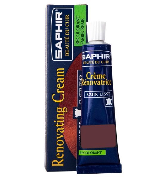 

Каштаново-коричневая жидкая кожа Saphir Creme Renovatrice, 25 мл
