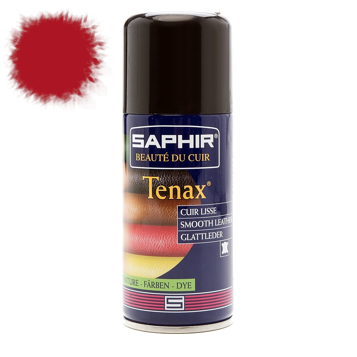 

Аэрозольная красная краска для кожи Saphir Tenax Spray, 150 мл