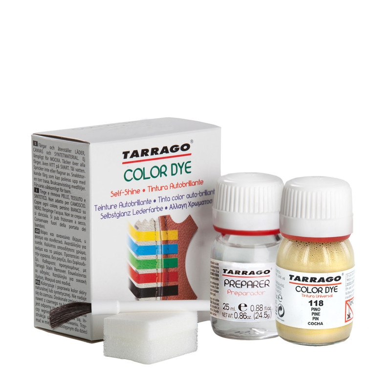 

Желтовато-серая краска для обуви Tarrago Self Shine Color Dye Doble, 25 + 25 мл
